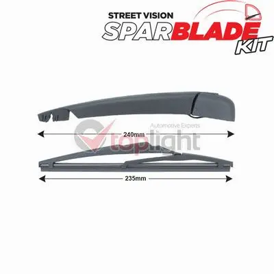 Wiper Arm Set, window cleaning (TRA-R2M5)