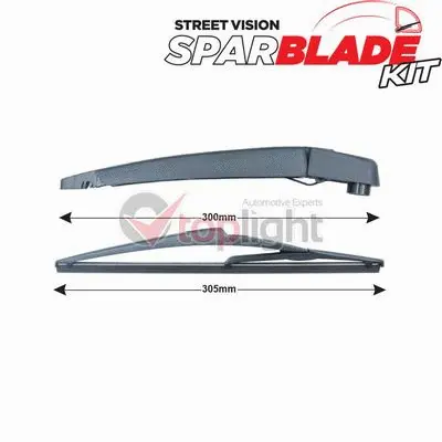 Wiper Arm Set, window cleaning (TRA-O1I2)