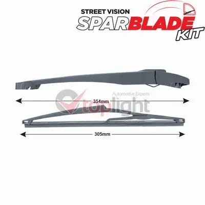Wiper Arm Set, window cleaning (TRA-R2M12)