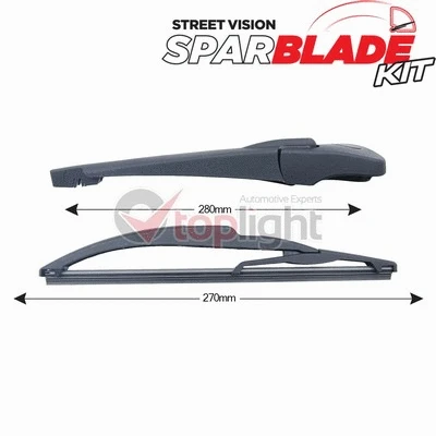 Wiper Arm Set, window cleaning (TRA-D1D1)