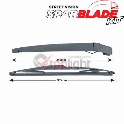 Wiper Arm Set, window cleaning (TRA-O1Z2)