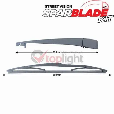 Wiper Arm Set, window cleaning (TRA-R2M11)