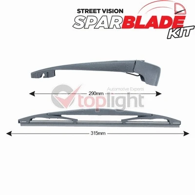 Wiper Arm Set, window cleaning (TRA-B5X9)