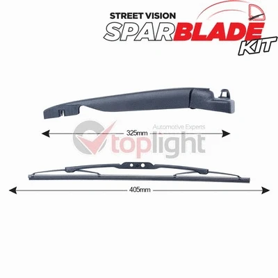 Wiper Arm Set, window cleaning (TRA-V3V1)