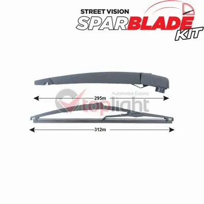 Wiper Arm Set, window cleaning (TRA-N1Q3)