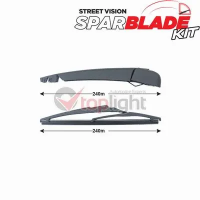 Wiper Arm Set, window cleaning (TRA-R2M8)