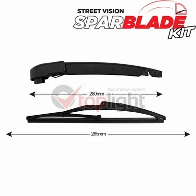 Wiper Arm Set, window cleaning (TRA-F254)