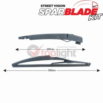 Wiper Arm Set, window cleaning (TRA-P137)
