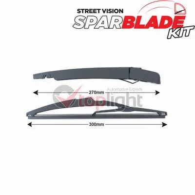 Wiper Arm Set, window cleaning (TRA-C821)