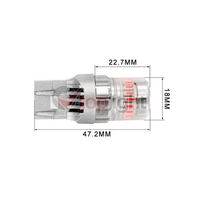 Bulb, direction indicator