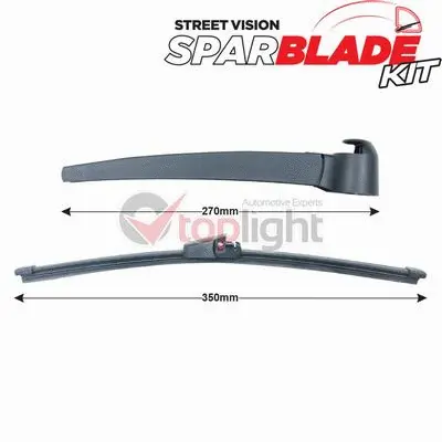 Wiper Arm Set, window cleaning (TRA-V2P3)