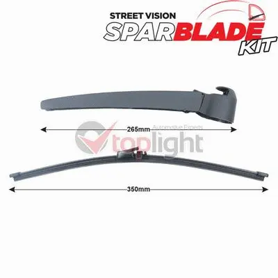 Wiper Arm Set, window cleaning (TRA-S5I4)