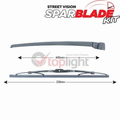 Wiper Arm Set, window cleaning (TRA-A8A7)