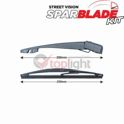 Wiper Arm Set, window cleaning (TRA-P1403)