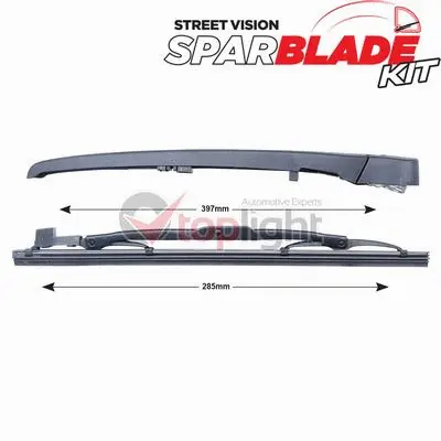 Wiper Arm Set, window cleaning (TRA-B532)