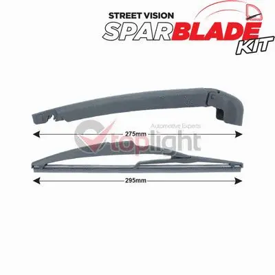 Wiper Arm Set, window cleaning (TRA-F251)
