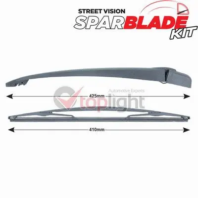 Wiper Arm Set, window cleaning (TRA-C8X3)