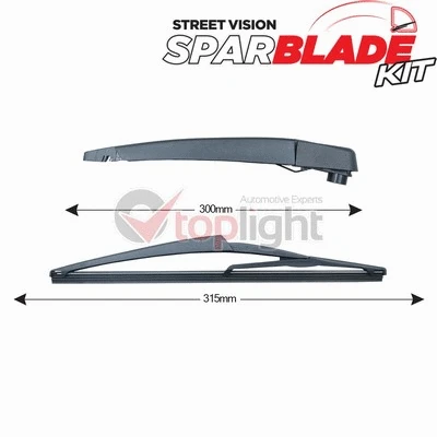 Wiper Arm Set, window cleaning (TRA-F2S1)