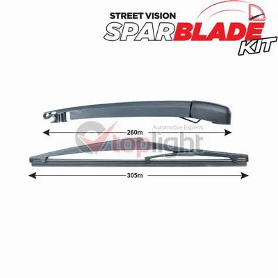 Wiper Arm Set, window cleaning (TRA-M561)