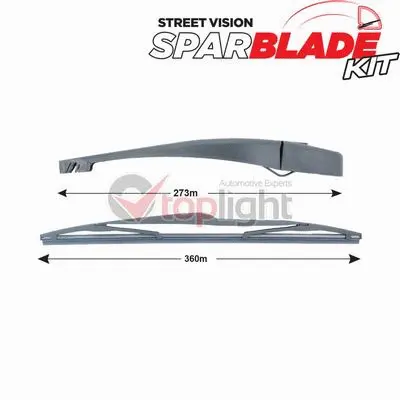 Wiper Arm Set, window cleaning (TRA-P122)