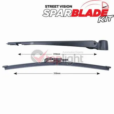 Wiper Arm Set, window cleaning (TRA-B511)