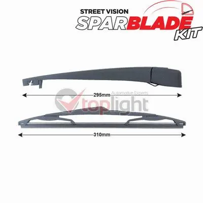 Wiper Arm Set, window cleaning (TRA-V3V5)