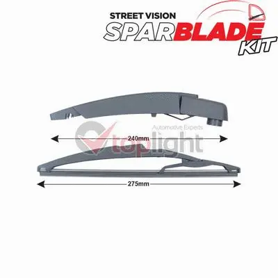 Wiper Arm Set, window cleaning (TRA-M8B2)