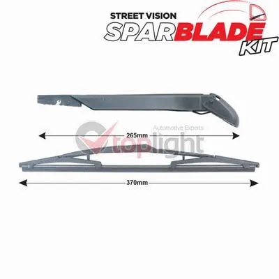 Wiper Arm Set, window cleaning (TRA-F2Q2)