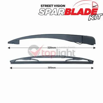 Wiper Arm Set, window cleaning (TRA-P112)