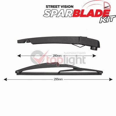 Wiper Arm Set, window cleaning (TRA-D1S2)