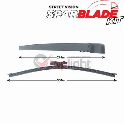 Wiper Arm Set, window cleaning (TRA-S5A4)