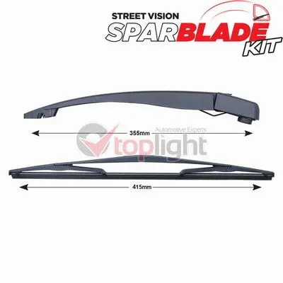 Wiper Arm Set, window cleaning (TRA-O1M3)