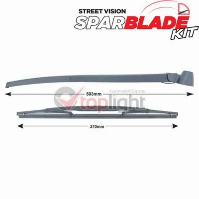 Wiper Arm Set, window cleaning (TRA-S7F1)