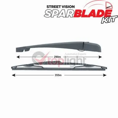 Wiper Arm Set, window cleaning (TRA-P133)