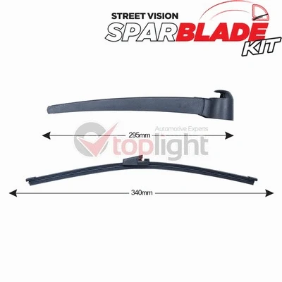 Wiper Arm Set, window cleaning (TRA-V2G6)