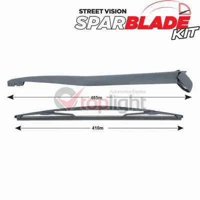 Wiper Arm Set, window cleaning (TRA-R2T1)