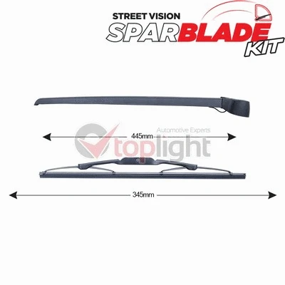 Wiper Arm Set, window cleaning (TRA-A8A8)