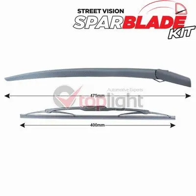 Wiper Arm Set, window cleaning (TRA-F4K1)