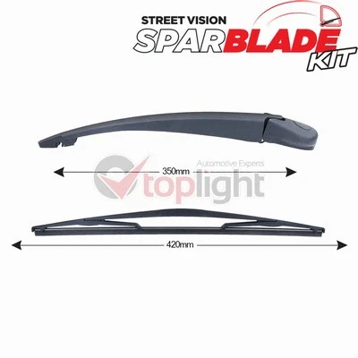 Wiper Arm Set, window cleaning (TRA-N1M3)