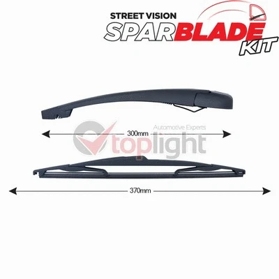 Wiper Arm Set, window cleaning (TRA-R2C10)