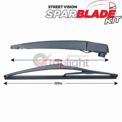 Wiper Arm Set, window cleaning (TRA-A4M1)