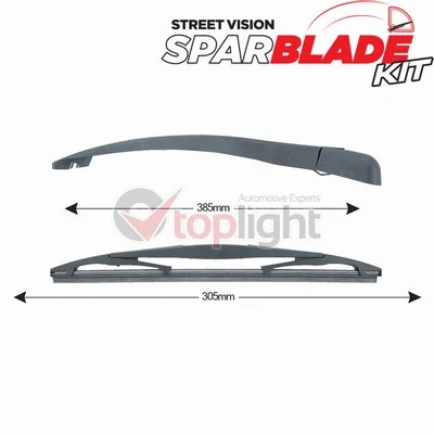 Wiper Arm Set, window cleaning (TRA-T7Y3)