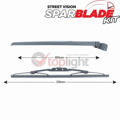 Wiper Arm Set, window cleaning (TRA-A8Q3)