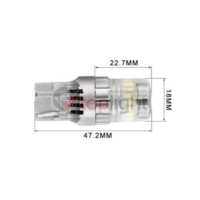 Bulb, direction indicator