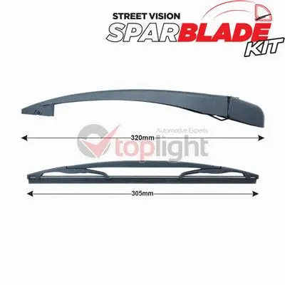 Wiper Arm Set, window cleaning (TRA-T7A6)