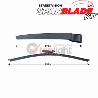 Wiper Arm Set, window cleaning (TRA-S5L3)