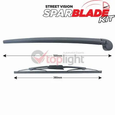 Wiper Arm Set, window cleaning (TRA-A8A13)