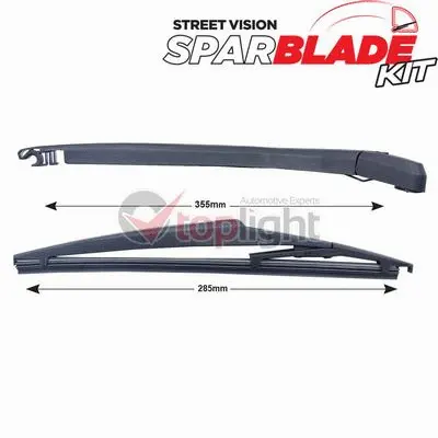 Wiper Arm Set, window cleaning (TRA-T7Y2)