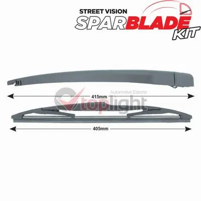 Wiper Arm Set, window cleaning (TRA-R2K3)