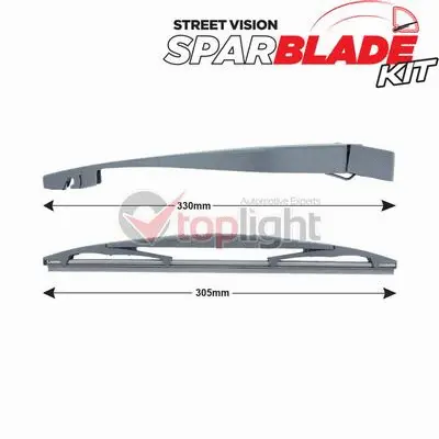 Wiper Arm Set, window cleaning (TRA-B512)